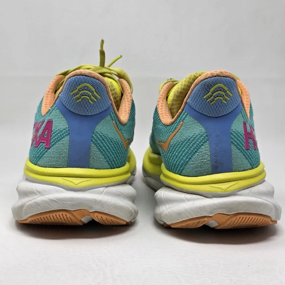 Hoka One One Clifton 9 Ceramic Evening Primrose Women's Size 10.5 B Pre-owned - Picture 4 of 11